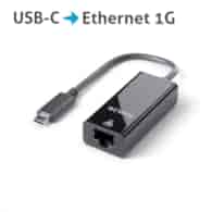 PureLink iSeries IS261 adapter USB-C/Ethernet czarny