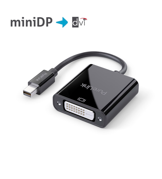 PureLink iSeries IS151 adapter mini DisplayPort/DVI 0,10m czarny