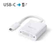 PureLink IS190 adapter USB-C/DVI biały