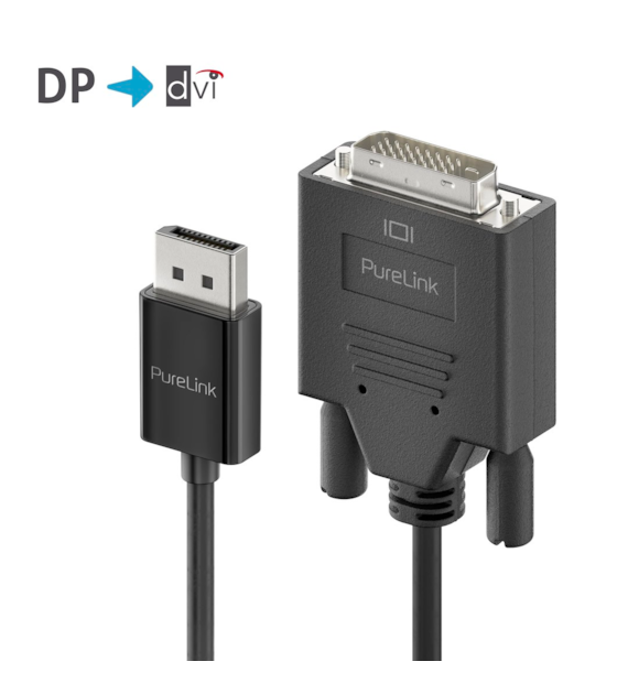 PureLink iSeries IS2011-030 aktywny kabel DisplayPort/DVI WUXGA 3,0m czarny