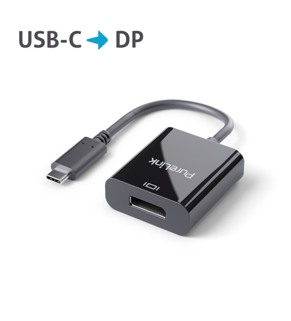 PureLink iSeries IS201 adapter USB-C/DisplayPort 4k@60Hz czarny