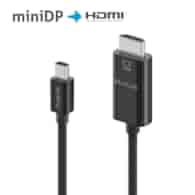 PureLink iSeries IS2101-015 aktywny kabel mini DisplayPort/HDMI 4K 18Gbps 1,5m czarny