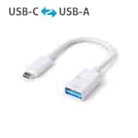 PureLink iSeries IS230 adapter USB-C 3.1/USB-A biały