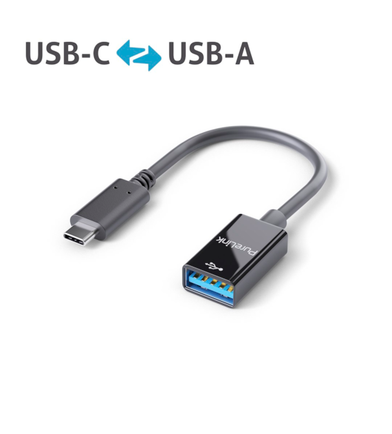 PureLink iSeries IS231 adapter USB-C 3.1/USB-A czarny