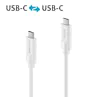 PureLink iSeries IS2510-010 kabel USB-C/USB-C 3.1(Gen 2) 10Gbps 1,0m biały