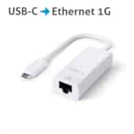 PureLink iSeries IS260 adapter USB-C/Ethernet biały