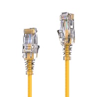 PureLink MC1503-030 kabel Cat.6 Patchcord SLIM UTP 0,3m żółty