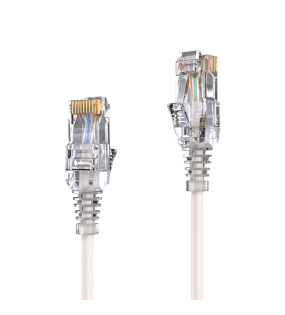 PureLink MC1502-005 kabel Cat.6 Patchcord SLIM UTP 0,5m biały