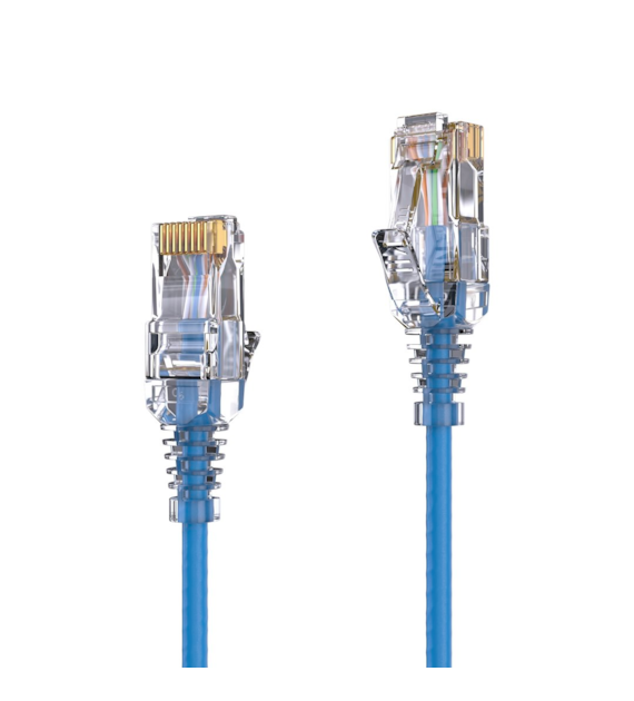 PureLink MC1504-0025 kabel Cat.6 Patchcord SLIM UTP 0,25m niebieski