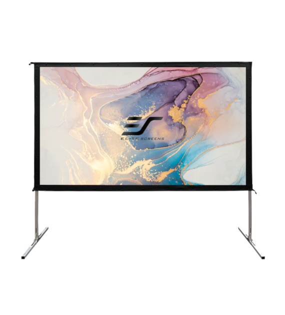 Elite Screens Yard Master 2 OMS120H2 CineWhite projekcja przednia, pow. robocza 266x149cm, 16:9, przystosowany do pracy na zewnątrz przenośny ekran ramowy