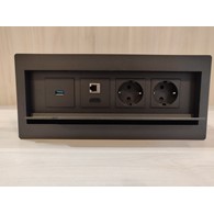 PANCONNECT PC-42-SC-S-B-F-SET zestaw: kartridż NEO4, 2x gniazdo zasilające, HDMI, USB+LAN, flush