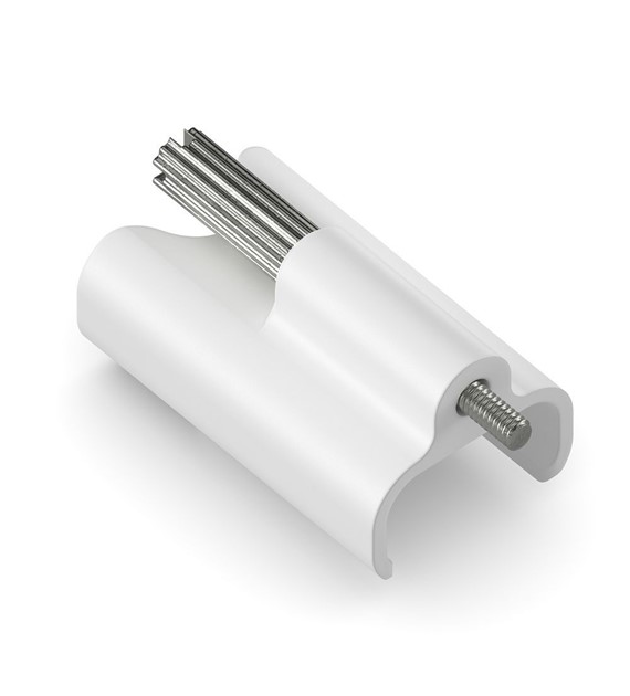 PureLink Purelnstall MicroX4 PI-TLS101 Tru-Lock zdejmowany zatrzask zabezpieczający ProAV do USB-C biały