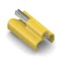 PureLink Purelnstall MicroX4 PI-TLS105 Tru-Lock zdejmowany zatrzask zabezpieczający ProAV do USB-C żółty