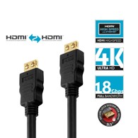 PureLink PureInstall PI1000-010 kabel HDMI 4K/UHD HDR 18Gbps 1,0m czarny