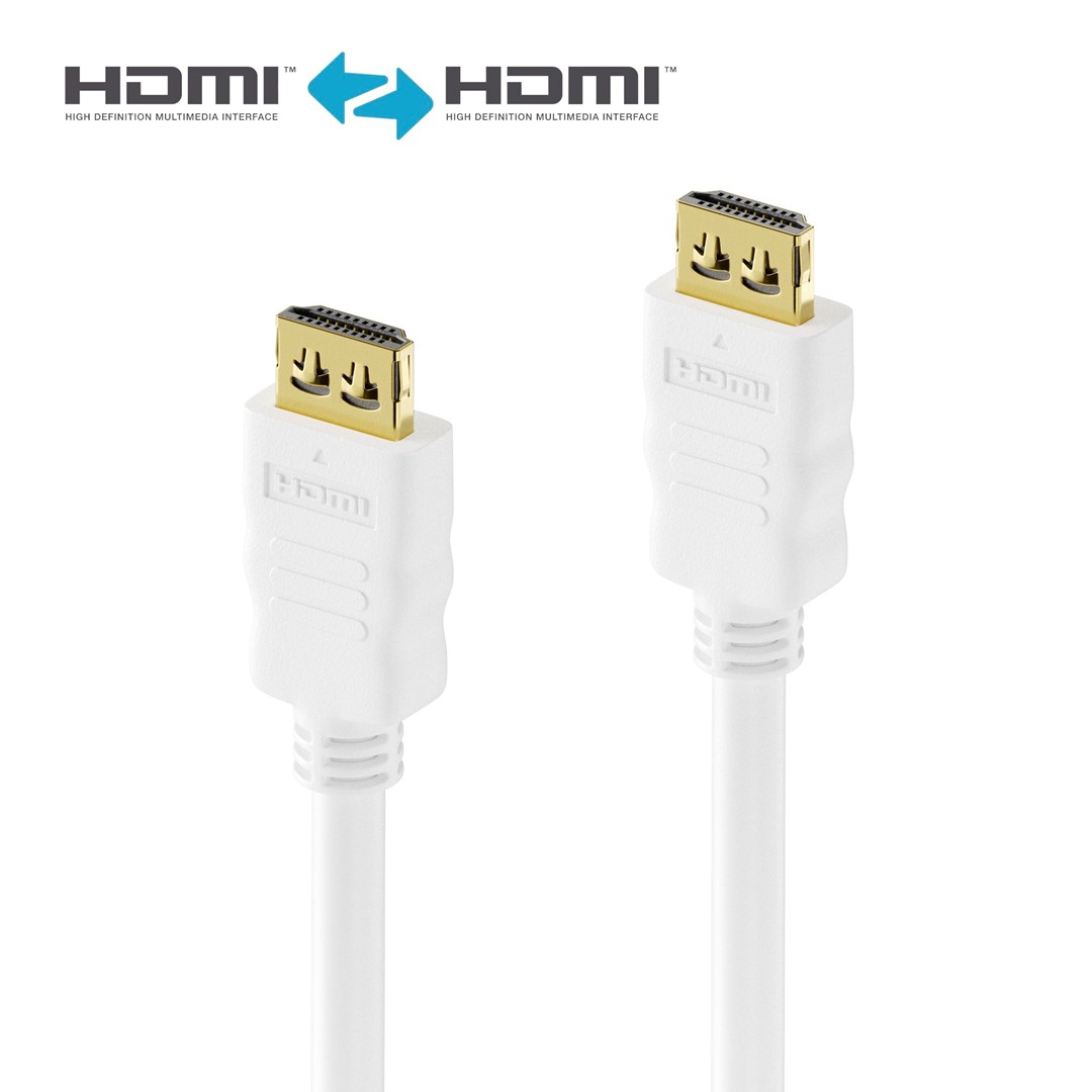 PureLink PureInstall PI1002-010 kabel HDMI 4K/UHD HDR 18Gbps 1,0m biały