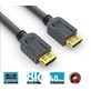 PureLink Purelnstall PI1010-005 kabel HDMI 2.1 eARC 8K 48Gbps 0,5m