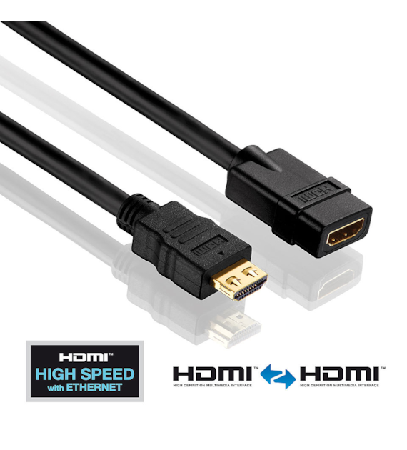 PureLink PureInstall PI1100-010 kabel przedłużający HDMI 1,0m