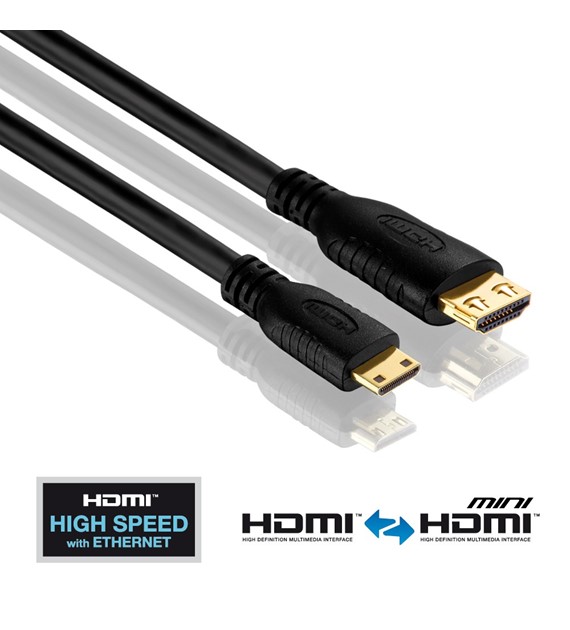PureLink Purelnstall PI1200-010 kabel HDMI/Mini HDMI 1,0m