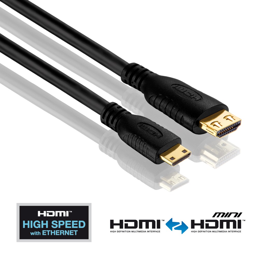 PureLink PureInstall PI1200-020 kabel HDMI/Mini HDMI 2,0m