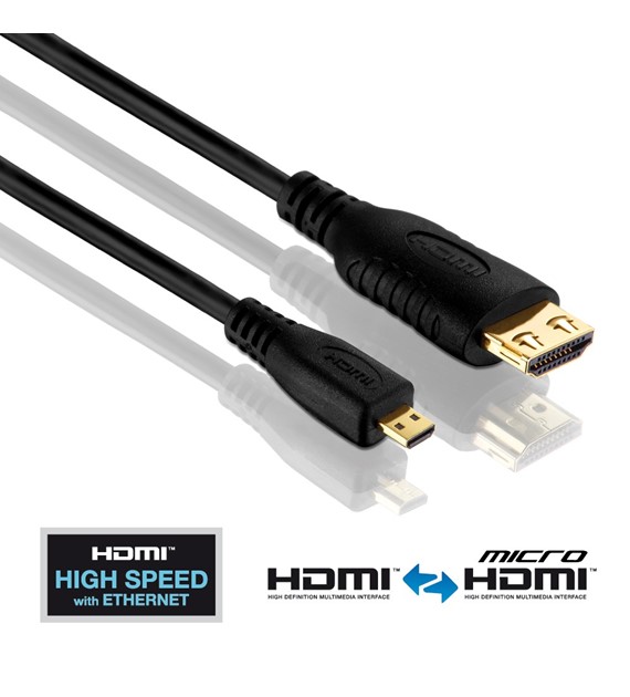 PureLink PureInstall PI1300-010 kabel HDMI/Micro HDMI 1,0m