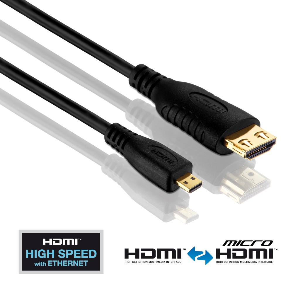PureLink PureInstall PI1300-030 kabel HDMI/Micro HDMI 3,0m