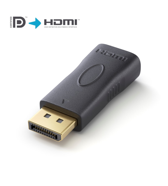 PureLink PureInstall PI151 aktywny adapter DisplayPort 1.2a / HDMI 2.0b 4K