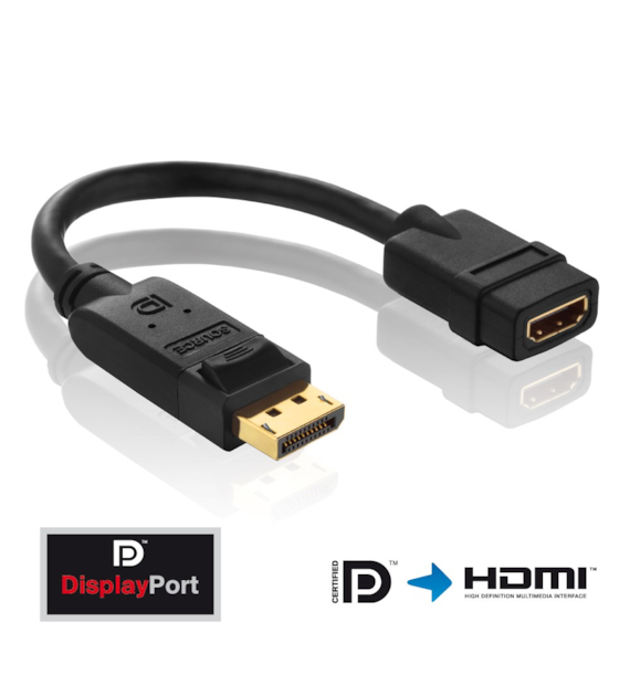 PureLink PureInstall PI155 adapter DisplayPort/HDMI