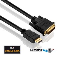 PureLink PI3000-020 Purelnstall kabel HDMI/DVI Single Link 2,0m
