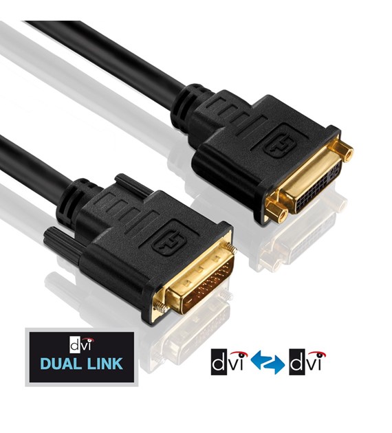 PureLink PureInstall PI4300-050 kabel przedłużający DVI Dual Link 5,0m