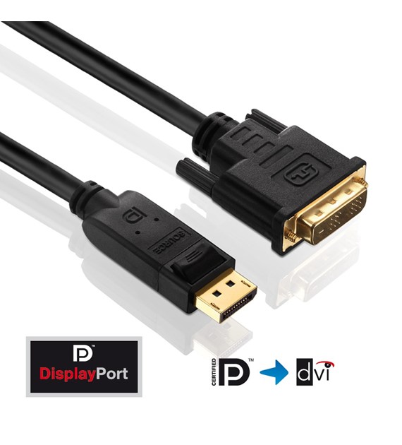 PureLink PureInstall PI5200-010 kabel DisplayPort/DVI 1,0m