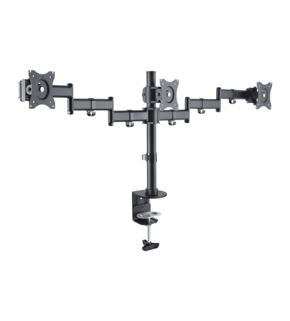 PureLink PureMounts PM-OFFICE-03 regulowany stojak na biurko do trzech monitorów/telewizorów 13-27 