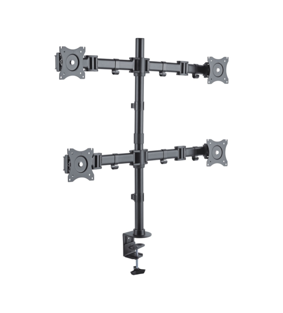 PureLink PureMounts PM-OFFICE-04 regulowany stojak na biurko do czterech monitorów/telewizorów 13-27 