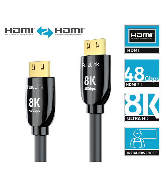 PureLink ProSpeed PS3010-005 kabel HDMI 2.1 eARC 8K 48Gbps 0,5m