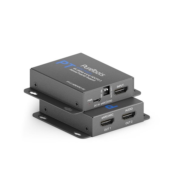 PureLink PureTools PT-C-HDEARC-4K audio ekstraktor eARC z wbudowanym adapterem HDMI 2.0b