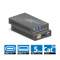 PureLink PureTools PT-E-U34-D Przełącznik i przedłużacz danych USB3 HDBaseT 2x1 po stronie urządzenia