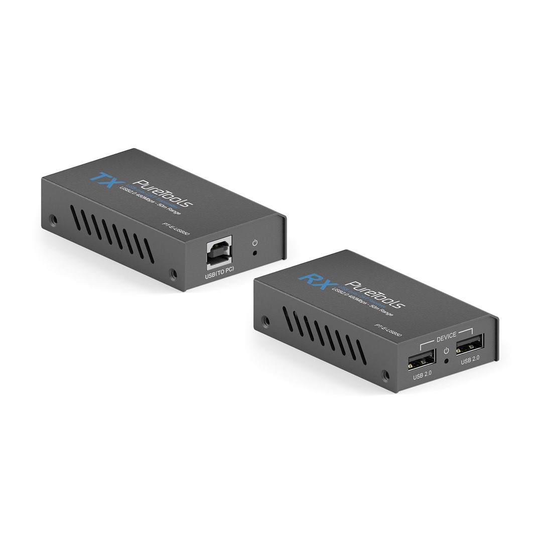 PureLink PureTools PT-E-USB50 zestaw ekstenderów USB 2.0 po skrętce