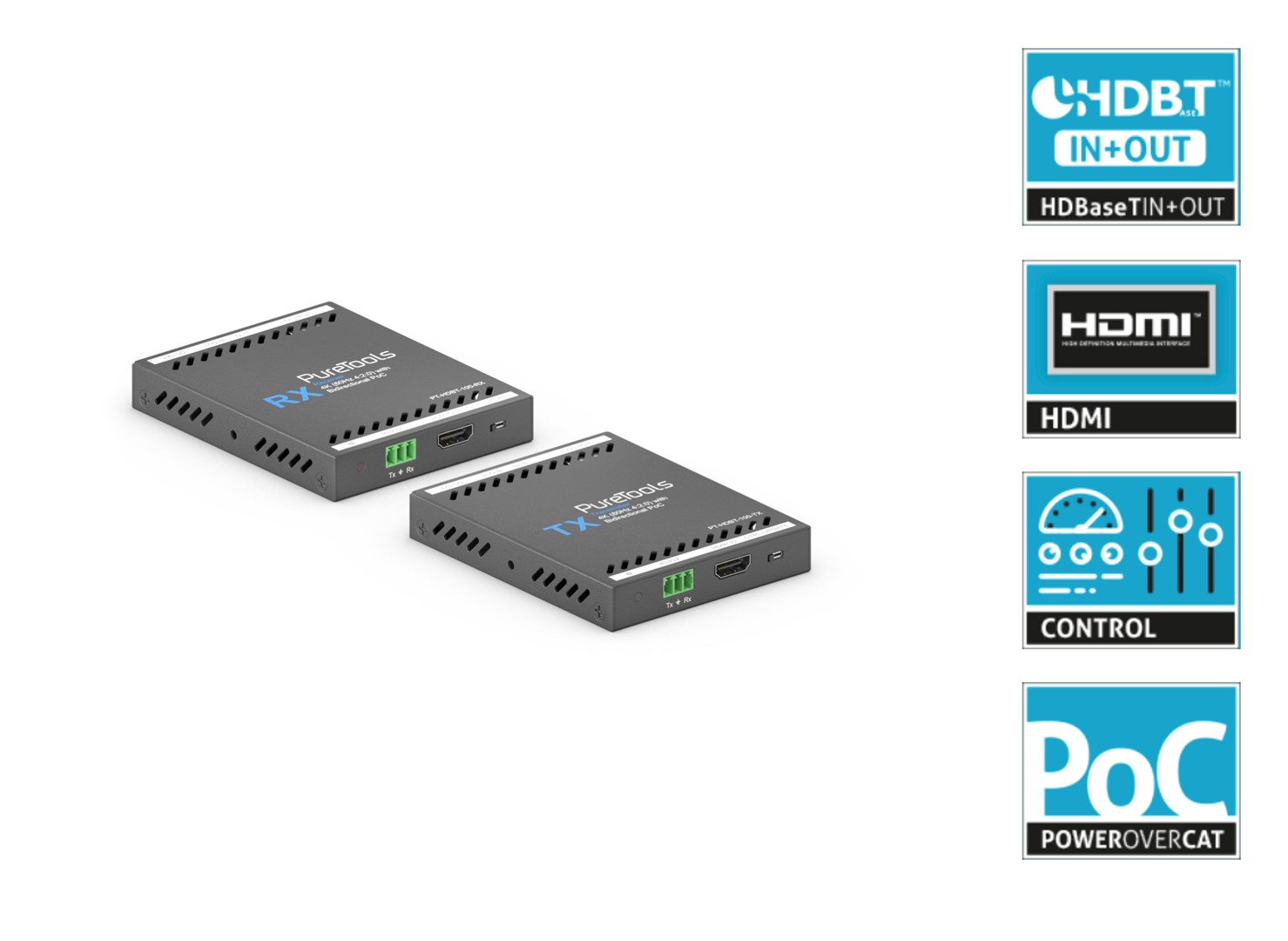 PureLink PureTools PT-HDBT-100 zestaw ekstenderów HDMI HDBaseT