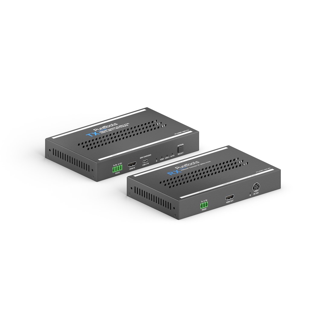 PureLink PureTools PT-HDBT-100C wieloformatowy zestaw ekstenderów HDMI 4K HDBaseT