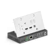 PureLink PureTools PT-HDBT-220WP wieloformatowy zestaw nadajnik/odbiornik 4K HDBaseT z przyłączem ściennym