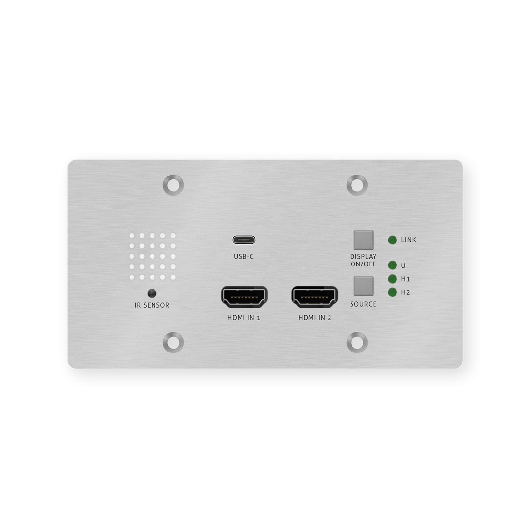 PureLink PureTools PT-HDBT-703-TXWP transmiter HDBaseT 4K w formie gniazda ściennego, HDMI, USB-C
