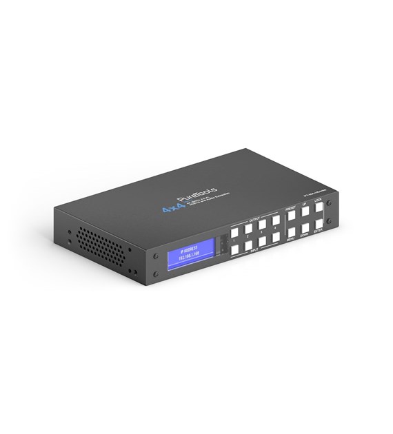 PureLink PureTools PT-MA-HD44M 4K/HDR10 4x4 18Gbps matryca HDMI z ekstrakcją dźwięku