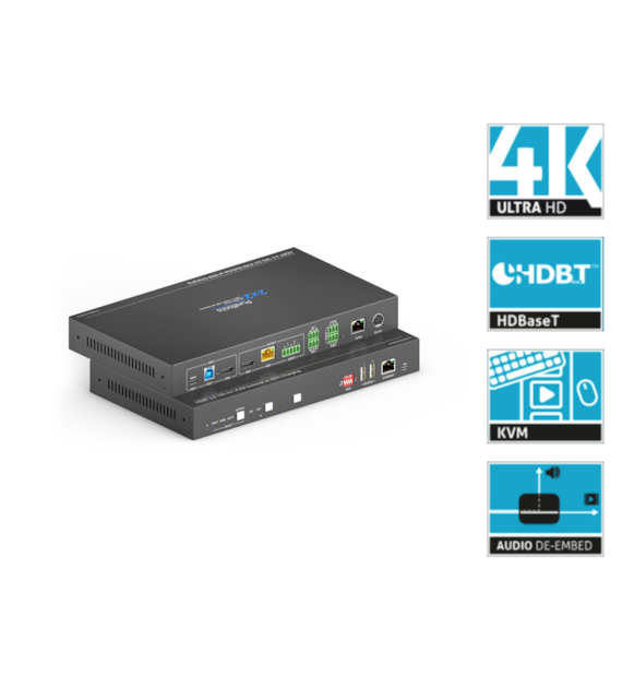 PureLink PureTools PT-PSW-21KVM przełącznik prezentacyjny, ekstender KVM HDBaseT 3.0