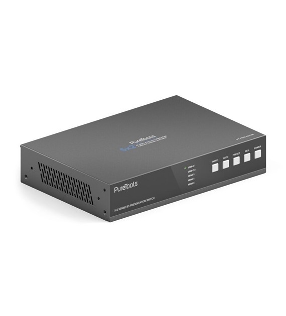PureLink PureTools PT-PSW-52KVM-TX transmiter KVM USB-C 18Gbps z obsługą Dante i Multiview