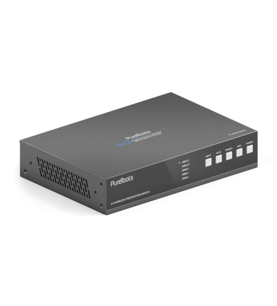 PureLink PureTools PT-PSW-52KVM-TX transmiter KVM USB-C 18Gbps z obsługą Dante i Multiview