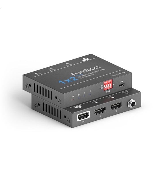 PureLink PureTools PT-SP-HD12D rozdzielacz HDMI 1x2 EDID 4K/HDR 18Gbps