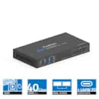 PureLink PureTools  PT-SW-UH21DS-40G przełącznik KVM USB-C/ HDMI do dwóch wyświetlaczy