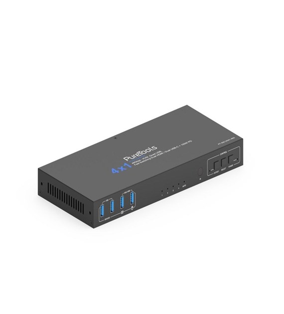 PureLink PureTools PT-SW-UH41-48G przełącznik USB-C / HDMI 4x1 z KVM