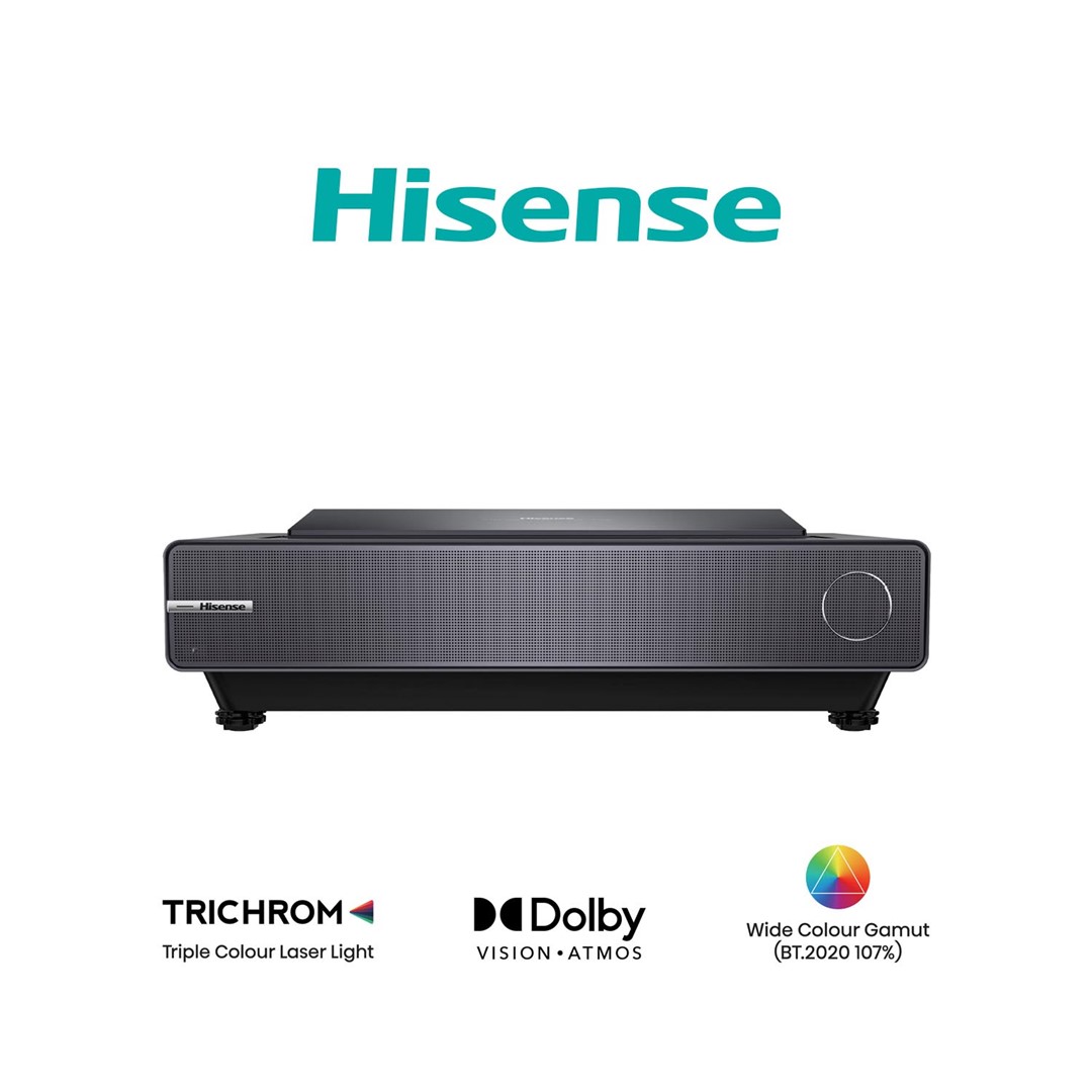 Hisense PX2-PRO projektor laserowy 4K UHD (3840x2160), 2400 ANSI lumen, Wi-Fi, Bluetooth