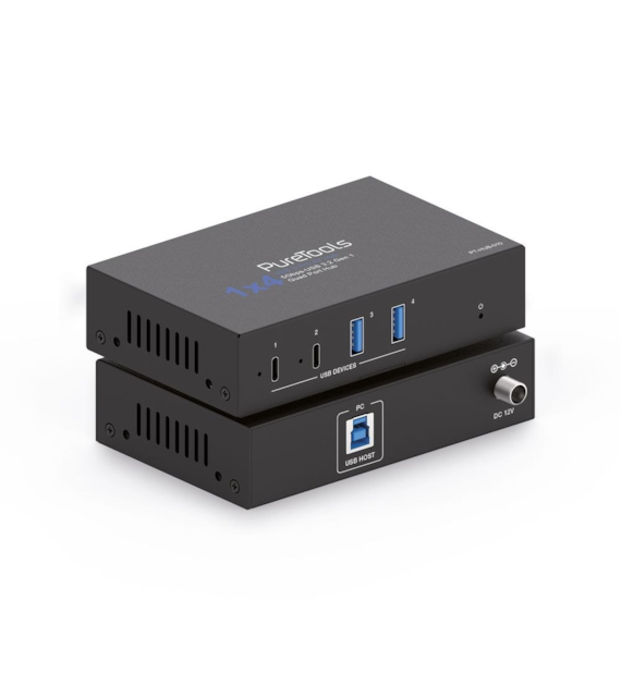 PureLink PureTools PT-HUB-010 Aktywny hub USB 3.2 z zabezpieczeniem prądowym