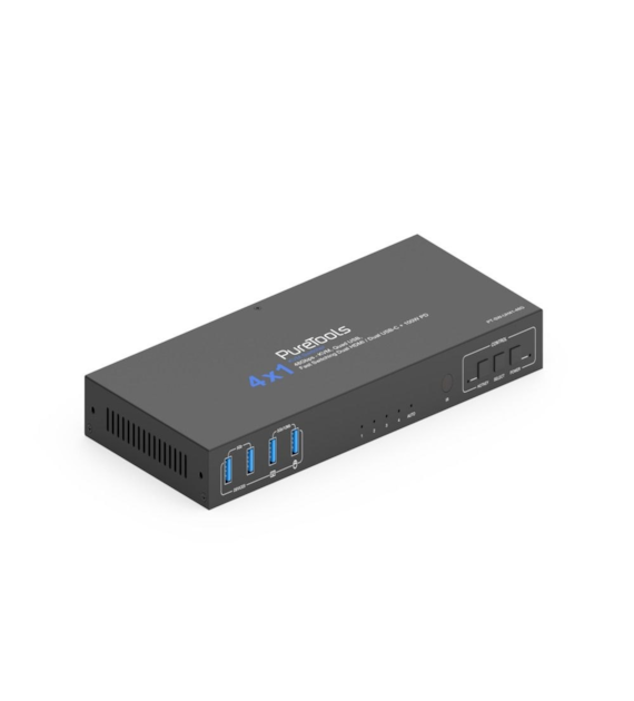 PureLink PureTools PT-SW-UH41-48G przełącznik USB-C / HDMI 4x1 z KVM